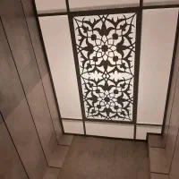 سقف کاذب کناف PVC تایل و سازه تایلCNC