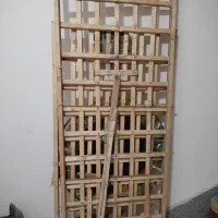 استند و پایه گل چوبی