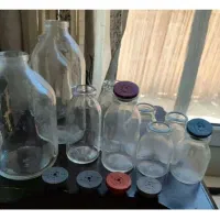 بطری شیشه ای از پنج تاپانصدمیل