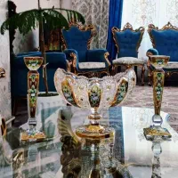 شمعدان کریستال آلیش