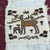 یه عدد تابلو فرش ضامن اهو دست بافت