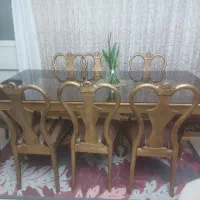 سرویس مبل و میز ناهارخوری استیل