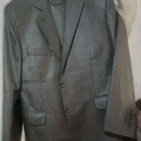 کت و شلوار طوسی