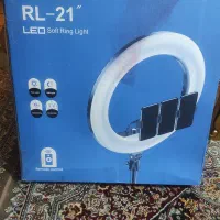 رینگ لایت پایه دار نو