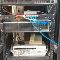 شبکه و سرور + VoIP + دوربین مداربسته و سانترال