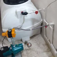 لوله کشی آب ونصب پمپ وتوالد فرنگی