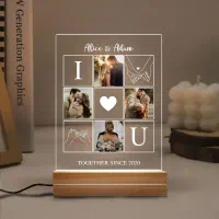 آباژور با طرح دلخواه مناسب کادو عروسی و تولد و ...