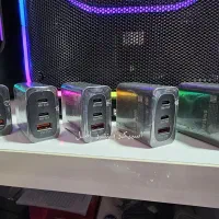 شارژر ۶۵ وات ۳ پورت فست شارژ واقعی|لوازم جانبی موبایل و تبلت|آمل, |دیوار