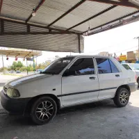 پراید سفید رنگ مدل 95تک سوز