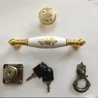 دستگیره طلایی کابینت