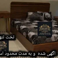 تخت دو نفره /ترنداین روز چوبکده تاجی تختخواب شکلات