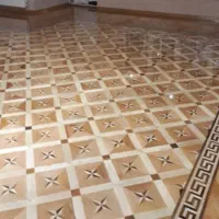 پارکت تمام چوب طرح دار