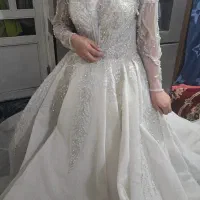 لباس عروس  سایز ۳۶ . ۳۸