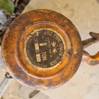 جرثقیل دستی یک تن