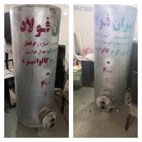 فروش منبع دوجداره کوئل دار نو 400 لیتری