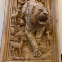 تابلوی برجسته دست ساز ببر