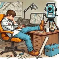 دوربین GPS سند نقشه بردار دقیق نقشه برداری