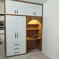 ساخت و نصب انواع کمد و کابینت