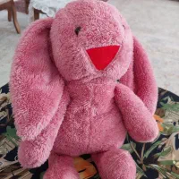 عروسک خرگوشی صورتی