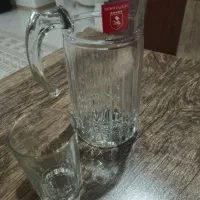 پارچ و لیوان بلور نوری تازه/اردو خوری/دیس سرامیکی