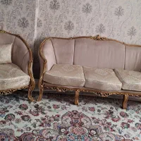 مبل 7 نفره همراه با سه عدد میز عسلی