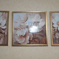 تابلو سه تایی سه بعدی