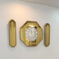 ساعت  ۳تیکه ۸ضلعی آینه ای