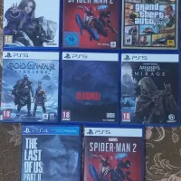 دیسک بازی های و دسته ps4/ps5 و استند