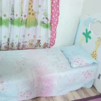 سرویس خواب کودک با تشک ..پرده