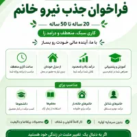 فراخوان جذب نیروی خانم