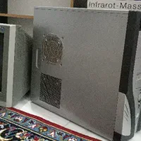 کیس گرین  و مانیتور crt  ال جی