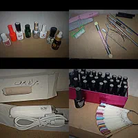 وسایل کاشت ناخن کامل همراه اموزش
