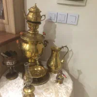 سرویس سماور برنج ذغالی
