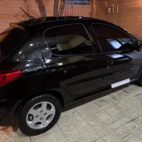 پژو ۲۰۷ پانا مشکی با رینگ ۱۴۰۴