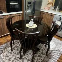 میز ناهار خوری تمام چوب