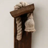 دیوارکوب چوبی کنفی