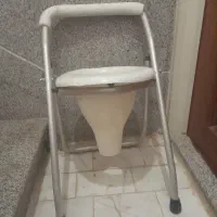 توالت فرنگی سیار المینیوم مبلی تاشو