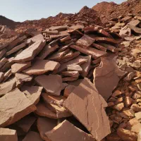 سنگ تاوه ورقه ای کف فرش و لاشه مستقیم از معدن
