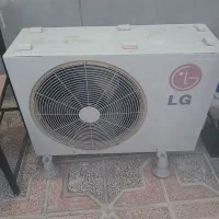 کولر گازی ال جی و پمپ باد ۲۵۰ لیتری