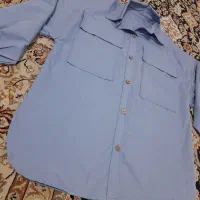 شومیز مانتویی ابی کاملا نو نو