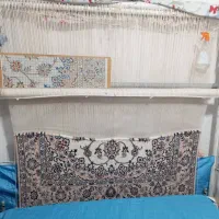 قالی دوتا نقشه بافته شده