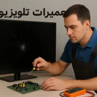تعمیرات تلویزیون در محل با ضمانت کتبی