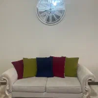 مبلمان ۷نفره با سه تا اصلی بدون میز جلو مبلی