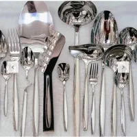 قرعه سرویس 144پارچه 24نفره قاشق و چنگال