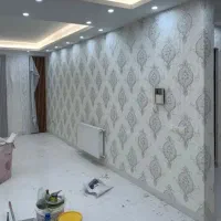 نصب کاغذ دیواری