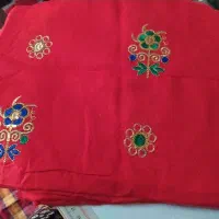 پارچه نخی گل اطلسی همین یک عدد مونده