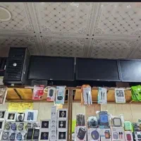 فروش ۸ عدد ‌کامپیوتر کامل با تمام تجهیزات با میز
