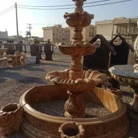 تندیس سبز آبنما گلدان کبابپز بتنی