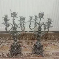 شمعدان نقره کوب