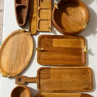 ظروف پذیرایی چوبی